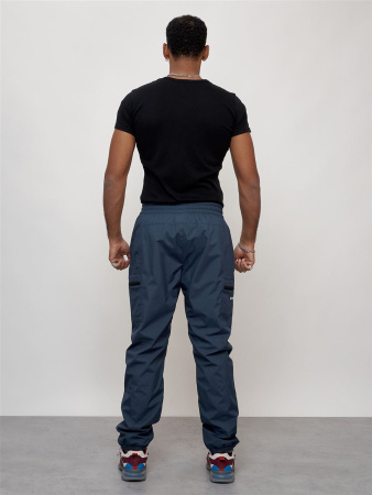 Брюки мужские спортивные, зимние арт. 21135 синий купить за 1900 ₽ в магазине «Аматис»