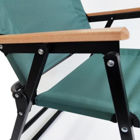 Стул туристический Baizheng складной со спинкой 55*53*79 см до 120 кг, зеленый купить за 2850 ₽ в магазине «Аматис»