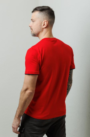 Футболка мужская М-0402, черный купить за 1300 ₽ в магазине «Аматис»