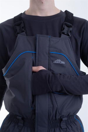 Костюм мужской зимний КАМЧАТКА МАГМА GRAYLING  -45ºС т.графит-синий купить за 32000 ₽ в магазине «Аматис»