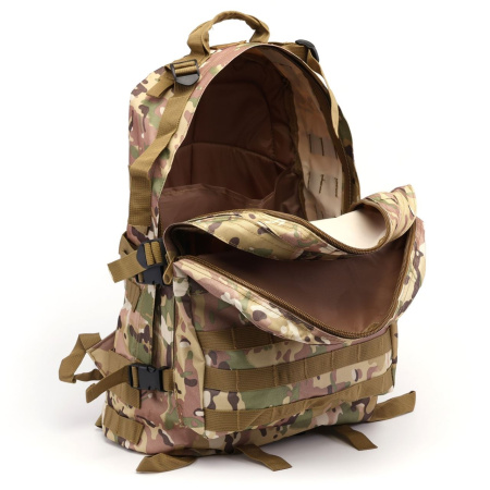 Рюкзак тактический Adventure, 40 л, с карманами, мультикам/бежевый купить за 2350 ₽ в магазине «Аматис»