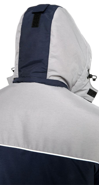 Куртка мужская зимняя ЧЕЛЛЕНДЖЕР, синяя с серым купить за 8140 ₽ в магазине «Аматис»