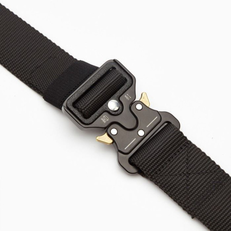 Ремень тактический арт. 9347059, 125 см, ширина 3.7 см, черный купить за 690 ₽ в магазине «Аматис»