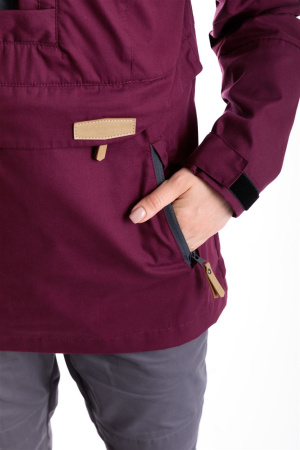 Костюм женский летний противоэнцефалитный  с пропиткой PROTECTOR LADY, вишня/серый купить за 7900 ₽ в магазине «Аматис»