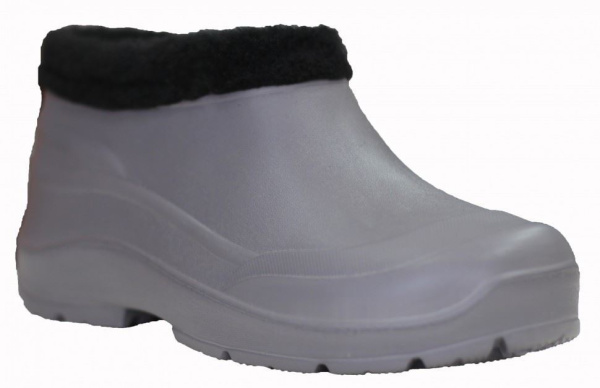 Галоши женские из ЭВА  мех купить за 470 ₽ в магазине «Аматис»