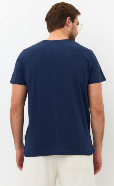 Футболка мужская P511-06-588, т.синий купить за 935 ₽ в магазине «Аматис»