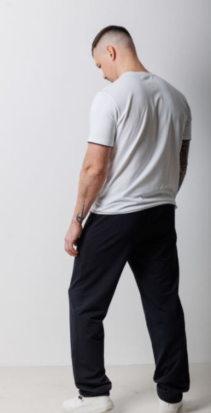 Брюки мужские спортивные М-1217, черный купить за  в магазине «Аматис»