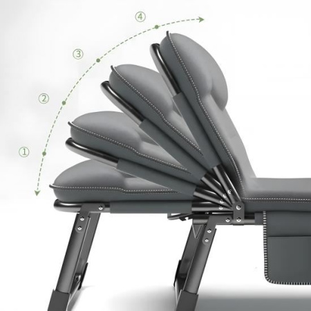 Кровать раскладная походная 190*70*30 см максимальная до 150 кг серый Baizheng купить за 5350 ₽ в магазине «Аматис»