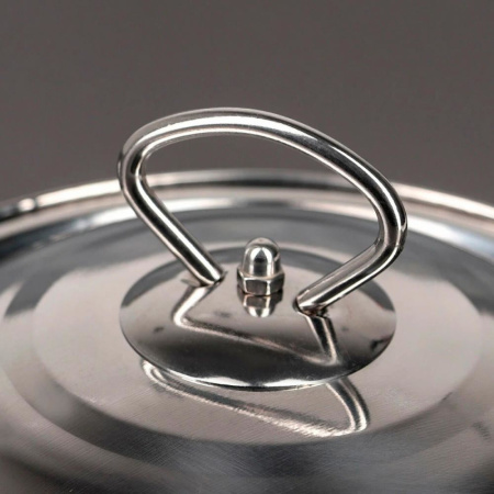 Котелок Походный Baizheng 2.5 л 20*10 см нерж сталь купить за 900 ₽ в магазине «Аматис»