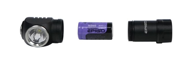 Фонарь EPILSO EPF-200 Luminus SST20 10W, 3.7V 0.8Ah,5В (USB)+налобный ремень купить за 2690 ₽ в магазине «Аматис»