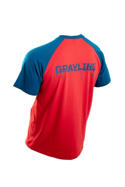 Футболка мужская GRAYLING Rigging арт.GRTS-12BLR, тк. хлопок, синий/красный купить за 750 ₽ в магазине «Аматис»