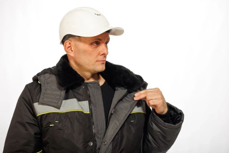 Костюм мужской зимний САЯН серый/черный (куртка+полукомбинезон) купить за 7310 ₽ в магазине «Аматис»