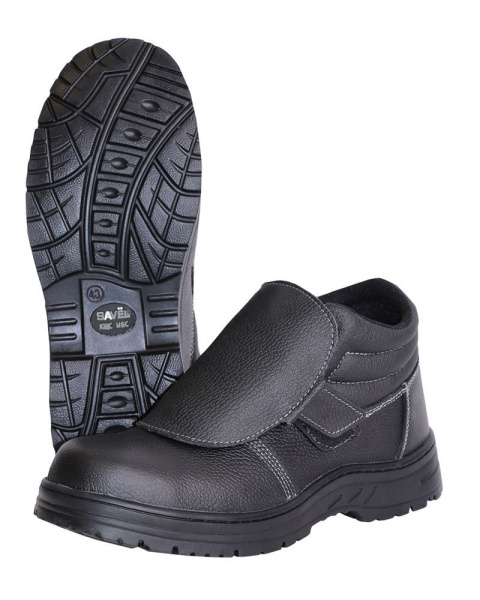 Ботинки сварщика  СИРИУС-ТИТАН Нитрил ПКП (кожа) купить за 3210 ₽ в магазине «Аматис»