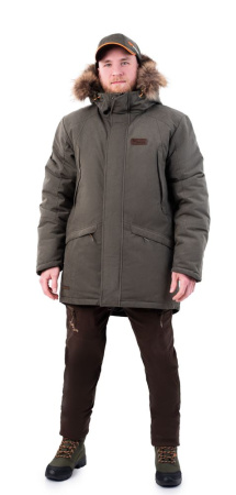 Куртка мужская зимняя Malamute (Маламут) PRIDE, хаки купить за 12990 ₽ в магазине «Аматис»