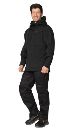 Куртка мужская демисезонная Камелот, чёрный купить за 4200 ₽ в магазине «Аматис»