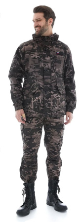 Костюм мужской летний ГОРКА 5 ЛАЙТ тк. Rip-Stop, ц.темный катонс купить за 4570 ₽ в магазине «Аматис»