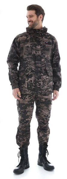 Костюм мужской летний ГОРКА 5 ЛАЙТ тк. Rip-Stop, ц.темный катонс купить за 4570 ₽ в магазине «Аматис»