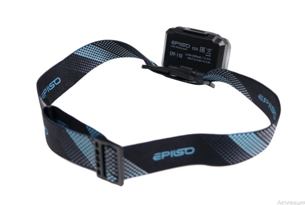 Фонарь налобный EPILSO EPF-110 CREE XTE 5W, 1x1200mAh, 5В (USB)+ работа от ААА купить за 1890 ₽ в магазине «Аматис»